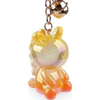 Přívěsek na batoh / klíče s rolničkou, jednorožec,