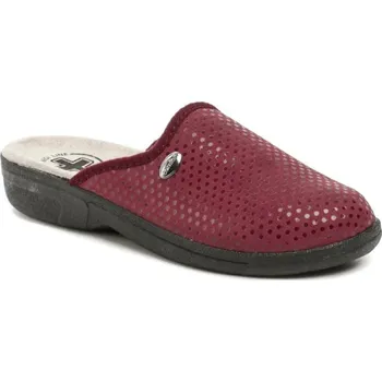 Dámská obuv Medi Line 414 bordó tečka dámské zdravotní pantofle EU 41 + DÁREK