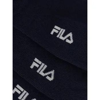 Pánské ponožky Dlouhé ponožky Fila F8080-AW24 (3-pack) Tmavomodrá 31_34