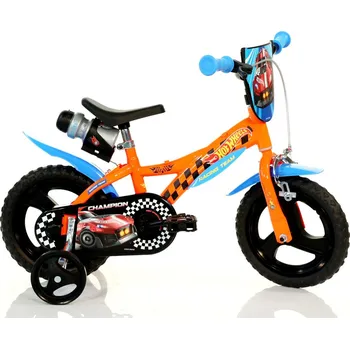 Dětské kolo Kolo Kubisport 612L HOT WHEELS 12" oranžové