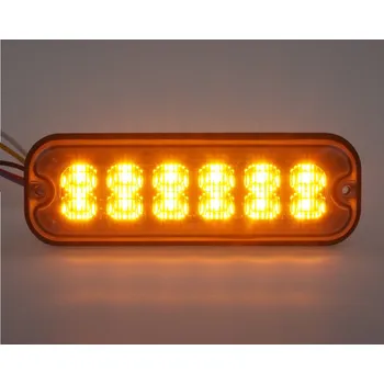 Pracovní světlo PREDATOR 12x4W LED, 12-24V, oranžový, ECE R65 - br012A
