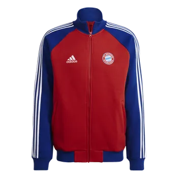 Pánská mikina Adidas FC Bayern Mnichov Anthem červená/modrá/bílá UK M