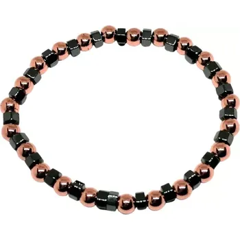 Náramek Hematitový náramek vhodný i na nohu (větší obvod)