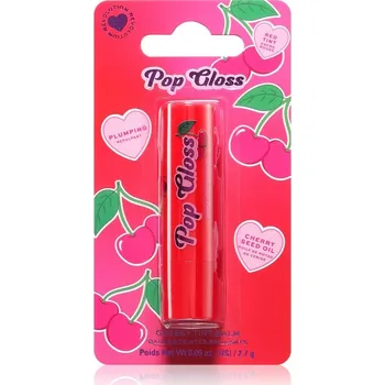 Péče o rty I Heart Revolution Pop Gloss tónující balzám na rty odstín Cherry Red 2.7 g