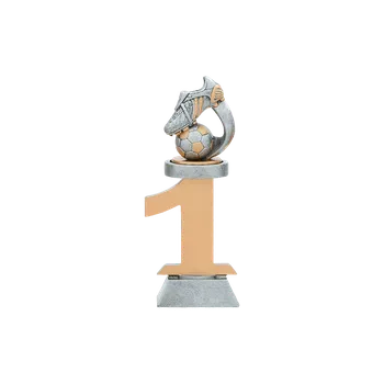 Sabe Fotbalová plastika trofej hráč zlatá UK 20cm