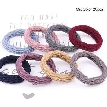 Elastické gumičky do vlasů 20 ks | vlasové doplňky 20 ks - Mix barev 20ks