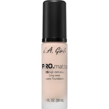 Make-up L.A. Girl Cosmetics PRO. Matte HD dlouhotrvající make-up s matným efektem odstín Ivory 30 ml