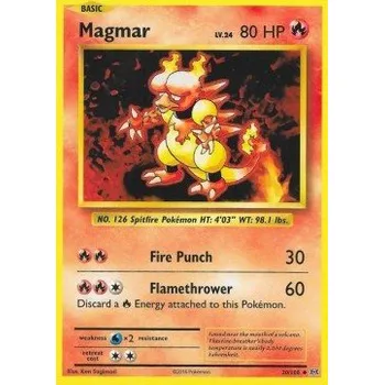 Volný čas Pokémon EVO 020/108 Magmar - Evolutions Stav: Near Mint, Verze: NORMAL