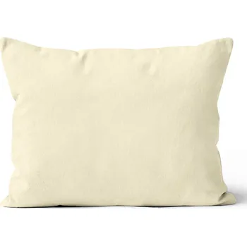 Povlak na dekorativní polštářek Mikroplyšový povlak na polštář 50x70 cm Smetanový