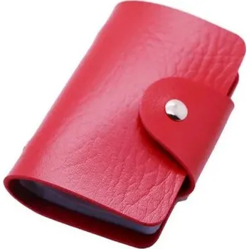 Peněženka na karty | organizér na doklady - červená