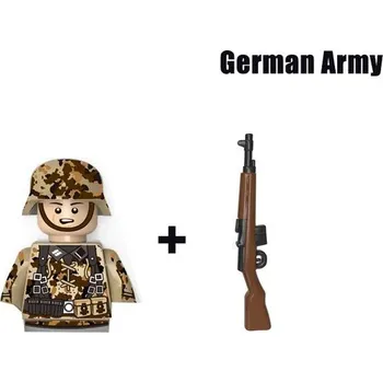 Stavebnice LEGO Figurky k vojenské stavebnici | Styl Lego - 1 Pcs-10