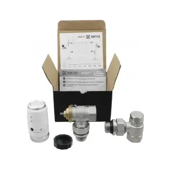 Ventil Termostatická sada připojení radiatoru - rohová