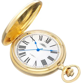 Hodinky Kapesní hodinky PRIM Pocket Roman Symbol - D - zlacené W04P.13224.D