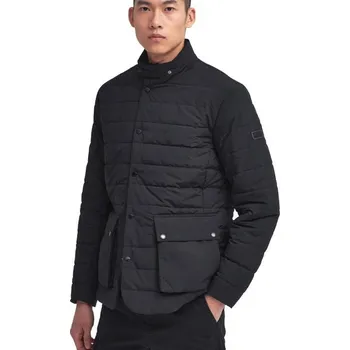 Pánská casual bunda Barbour International Fleetham Puffer Jacket — Black