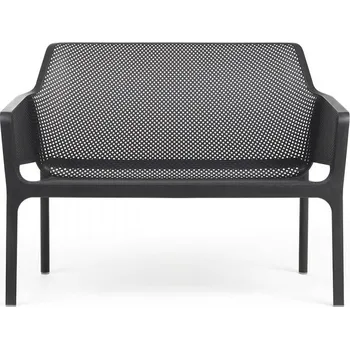 Zahradní lavice Lavička NET BENCH Odstín: polypropylen fg tortora