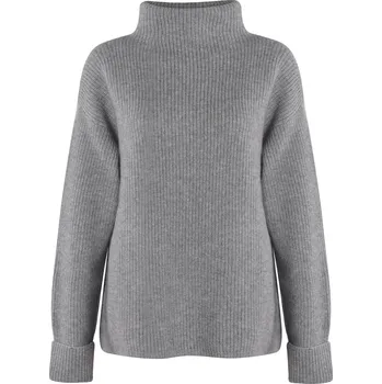 Dámské termoprádlo Kašmírový oversize rolák šedý UNI / Šedá