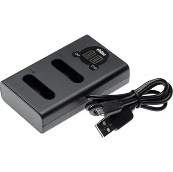 TopTechnology Nabíječka baterie Pentax D-Li90 duální, určena k digitálním fotoaparátům řady "K, nahrazuje originál