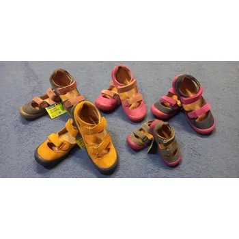 Dívčí obuv Protetika dětské sandále BERG Barva: Beige (béžová s modrou podešví), Velikost: 35