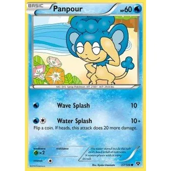 Sběratelská karetní hra Pokémon XY 037/146 Panpour - XY Stav: Excellent, Verze: NORMAL