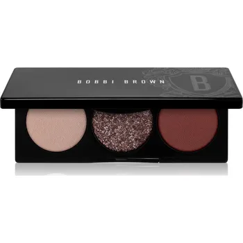 Oční stíny Bobbi Brown Essential Eye Shadow Trios paletka očních stínů pro dokonalý vzhled odstín Smokey Plum 4,4 g