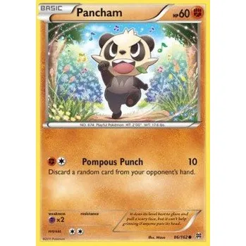 Karetní hra Pokémon BKT 086/162 Pancham - BREAKthrough Stav: Excellent, Verze: NORMAL