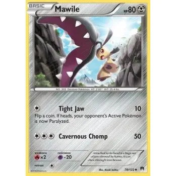 Sběratelská karetní hra Pokémon BKP 078/122 Mawile - BreakPoint Stav: Near Mint, Verze: REVERSE HOLO