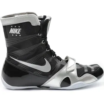 Box Boxerské boty Nike HyperKO - černé / stříbrné