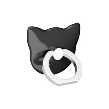 Držák na mobil | kroužek na mobil - černá