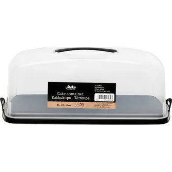 Maku Obdélníková nádoba na dort, 38 x 17,5 x 14 cm