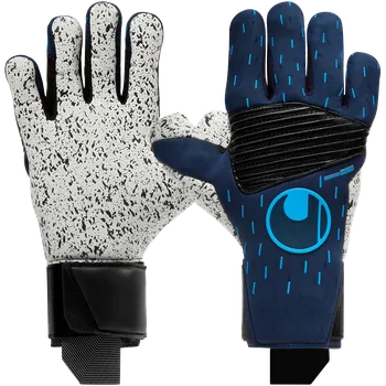 Brankářské rukavice Uhlsport SPEED CONTACT Supergrip+ Reflex modrá/černá/bílá UK 8,5