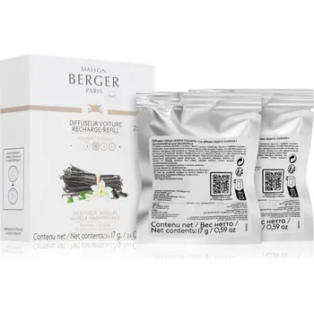 Maison Berger Paris Vanilla Magnificence vůně do auta – náhradní náplň 2 ks