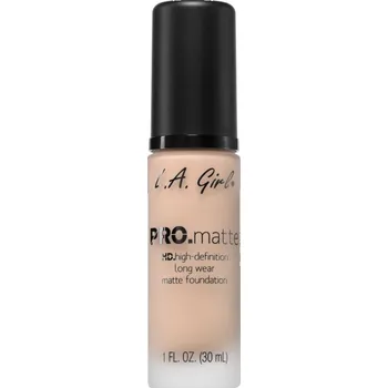Make-up L.A. Girl Cosmetics PRO. Matte HD dlouhotrvající make-up s matným efektem odstín Natural 30 ml
