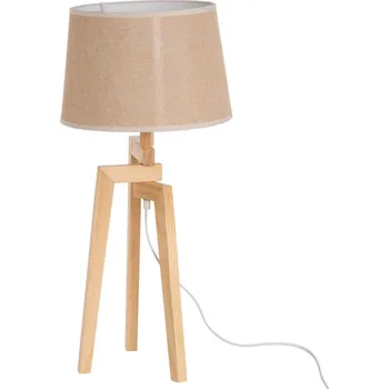 Lampička 4Living Stolní lampa s lněným stínidlem, 66 cm