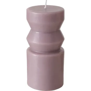 Svíčka Boltze Home Dekorační svíčka CELONA, parafín, 14 x 6,5 cm, purpurová