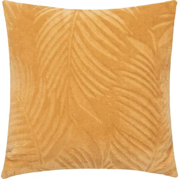 Dekorativní polštářek Atmosphera Dekorační flanelový polštář ZOA, 40 x 40 cm, žlutý