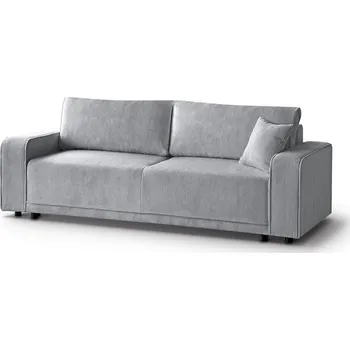 Pohovka PIREUS - POHOVKA rozkládací - látka SVĚTLE ŠEDÁ -POSO 55 - kolekce "MRS"(PRIMO KANAPA= 2 BALÍKY(K250-E)