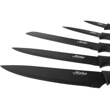 Kuchyňský nůž Maku Nerezové nože, sada 5 ks,