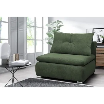 Pohovka LINDA 1- pohovka rozkládací 1R-š.100, látka OLIVOVÁ - ARAGON 39 (YELLOW-1R) (FI) - kolekce "F" (K250)NOVINKA