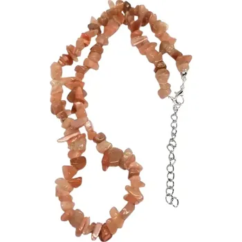 Náhrdelník Náhrdelník ze sekaného slunečního kamene krátký