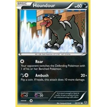 Karetní hra Pokémon PLB 055/101 Houndour - Plasma Blast Stav: Near Mint, Verze: NORMAL