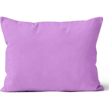 Povlak na dekorativní polštářek Mikroplyšový povlak na polštář 50x70 cm Levandulový