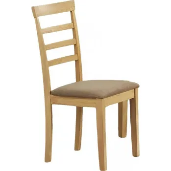 Jídelní židle Jídelní čalouněná židle VILLACH buk/hnědá