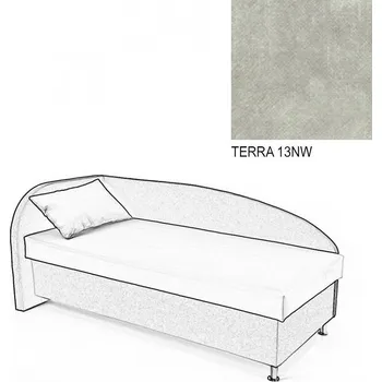 Postel AVA NAVI, LEVÁ 90x200 TERRA 13NW 90x200