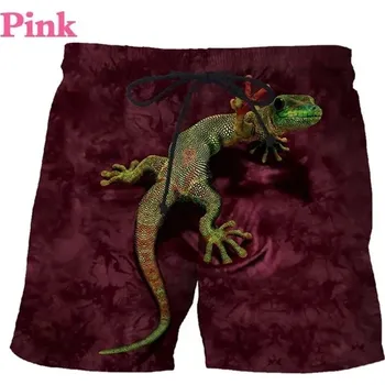 Unisex kraťasy s 3D potiskem zvířat Velikost: 4XL, Barva (Varianta): PZM14954