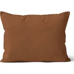 Mikroplyšový povlak na polštář 50x70 cm Hnědý