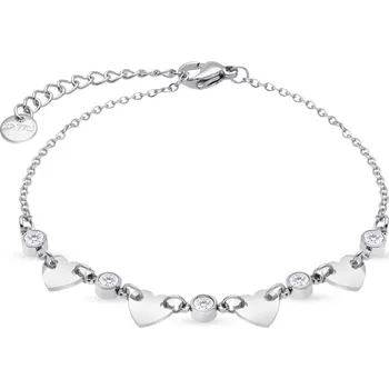 Náramek Ellami VERONA 2706 Náramek se srdcem a zirkony Ellami