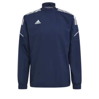 Pánská mikina Adidas Teamsport Condivo 21 Hybrid Top tmavě modrá/bílá UK 3XL