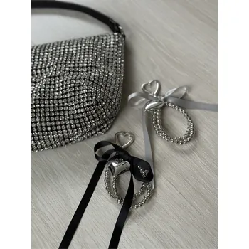 Přívěsek Mishel Přívěsek srdíčko Barva: šedá