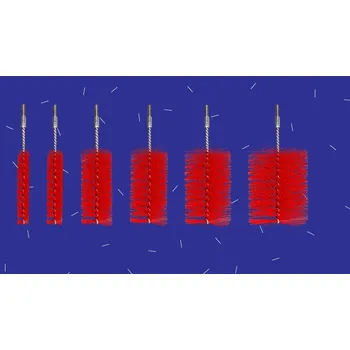 kbelík Kartáč na potrubí, flexibilní, Kobra Barva: Červená, Délka, velikost: 2 cm