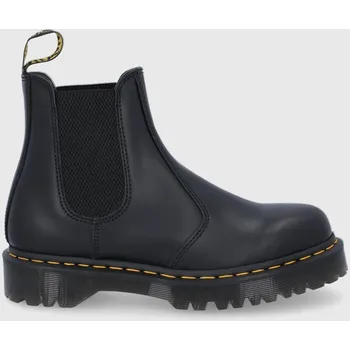 Dámská zimní obuv Kožené kotníkové boty Dr. Martens 2976 Bex dámské, černá barva, na platformě, 26205001, 46, 99X